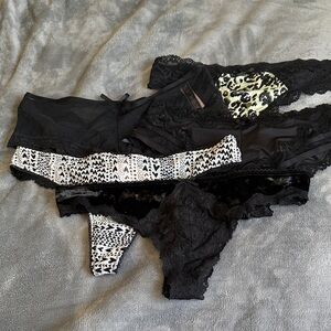 Victoria’s Secret assorted Black Panties